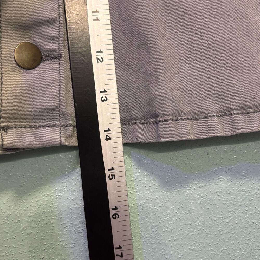 Altar’d State Gray Button-Front A-Line Skirt | Size Medium - Picture 10 of 10